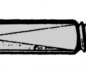 CLAVETTE PED 9mm FRAISEE
