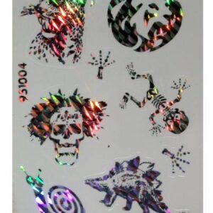 STIKER LION-LEOPARD *8